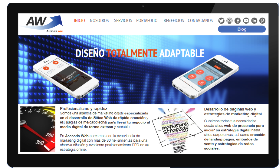 Banner de capacidades.