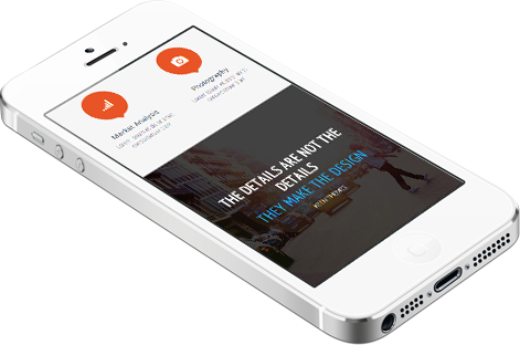 Iphone en perspectiva